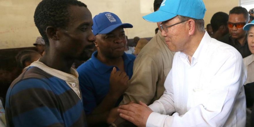 BM'den Haiti'ye yardım sözü