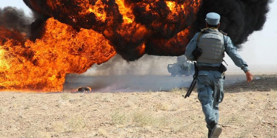 Afganistan'da 5 ton uyuşturucu imha edildi