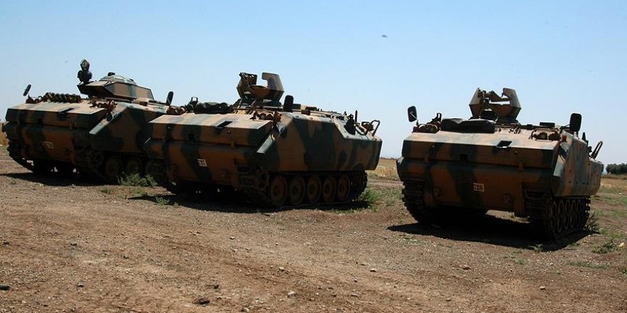TSK DEAŞ hedeflerine bir yılda toplam 6 bin 820 atış gerçekleştirdi