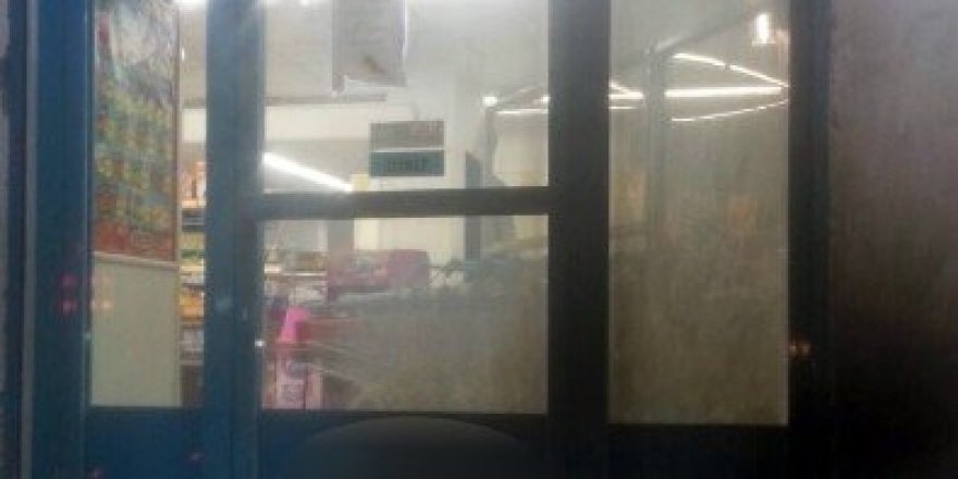 Diyarbakır’da markete molotoflu saldırı