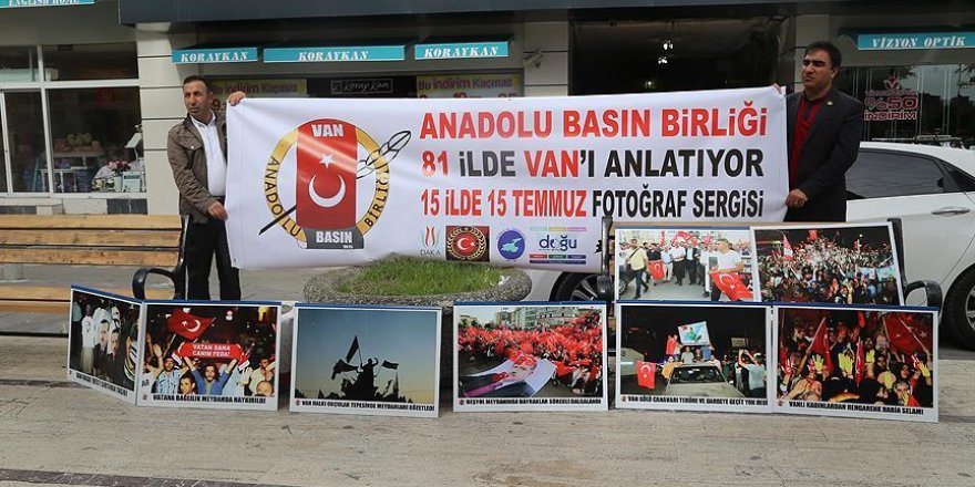 Vanlı gazeteciler 15 Temmuz'u anlatıyor