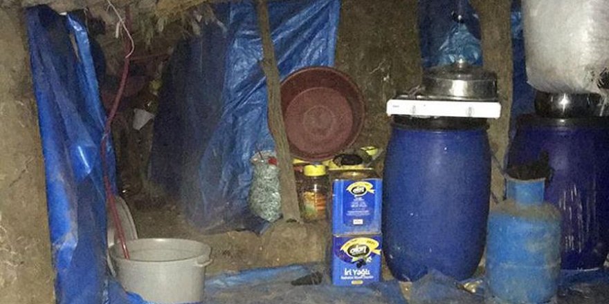 Adıyaman'daki terör operasyonunda sığınak bulundu