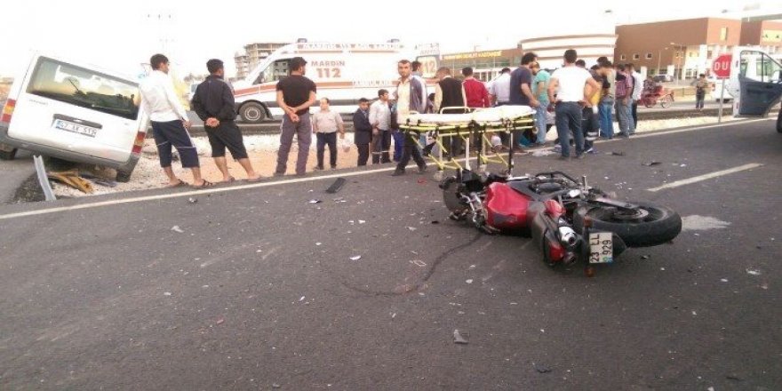 Nusaybin trafik kazası: 2 yaralı