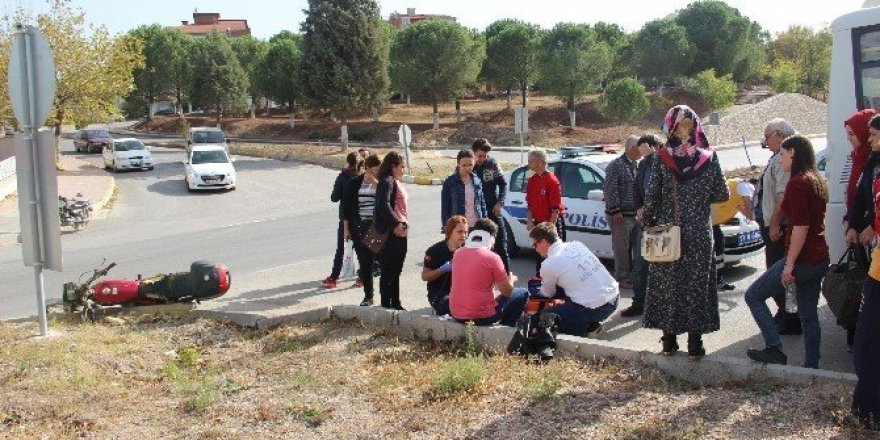 Çan’da trafik kazası; 1 yaralı