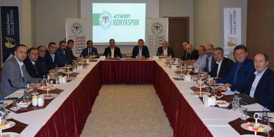 Atiker Konyaspor yönetiminde görev dağılımı yapıldı