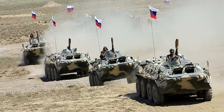 Rus ordusu tatbikata başladı