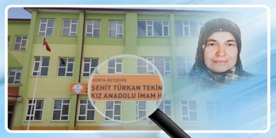 Konya'da FETÖ'nün el konulan okuluna şehit ismi verildi