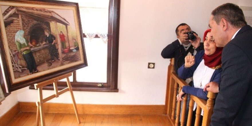 Kent Müzesi’nde resim sergisi açıldı