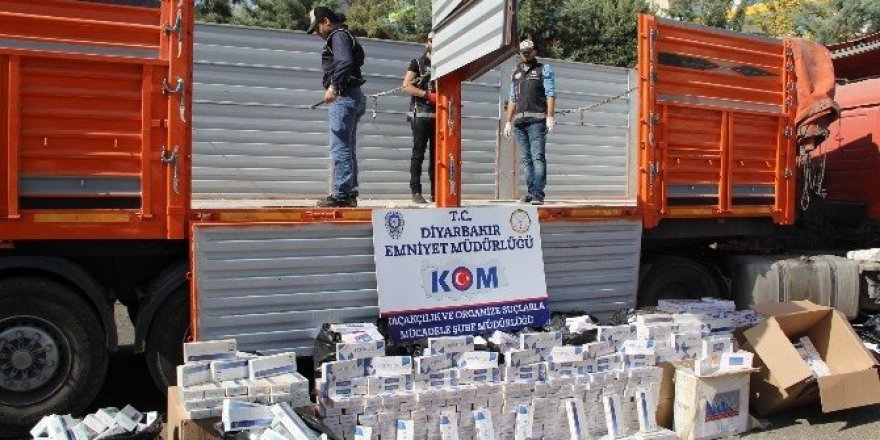 Diyarbakır’da kaçakçılık operasyonları