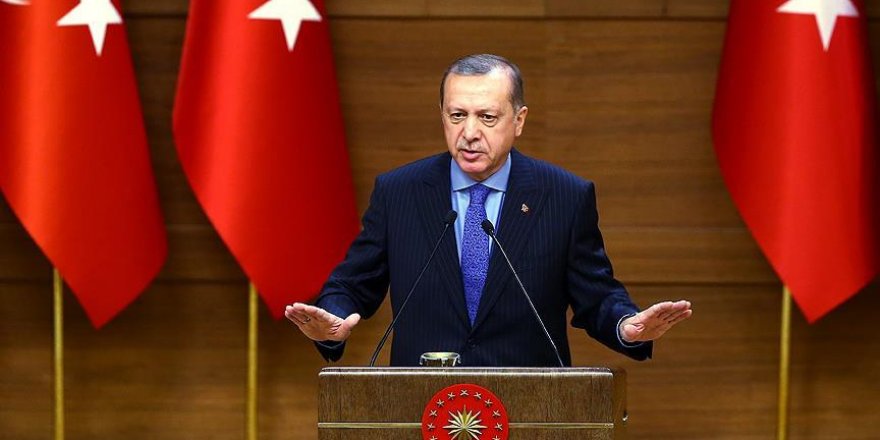 Cumhurbaşkanı Erdoğan'dan açıklama