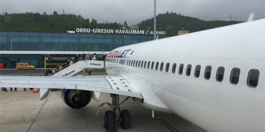Ordu-Giresun Havalimanı Almanya seferleri 1 Mart'ta başlıyor