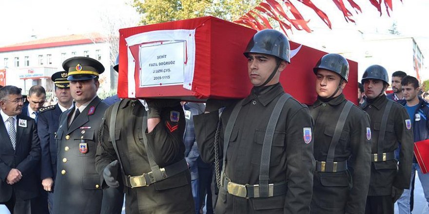 Şehit Uzman Çavuş Doğruöz son yolculuğuna uğurlandı