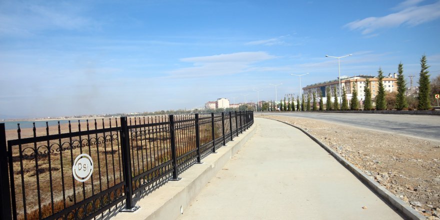Beyşehir Gölü'nde kıyı iyileştirme çalışmaları