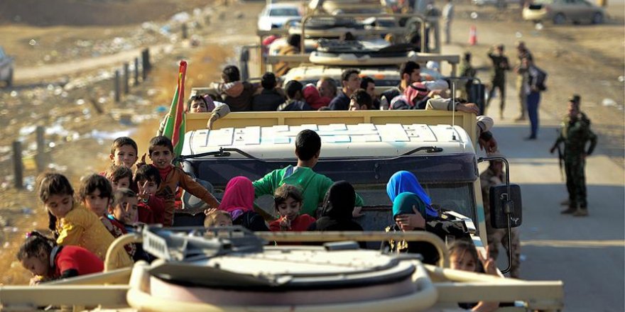 Musul'dan kaçan 36 bin kişi IKBY'ye sığındı