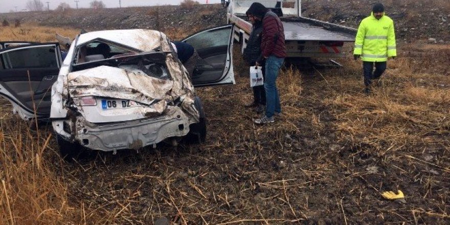 Çorum’da trafik kazası: 2 yaralı