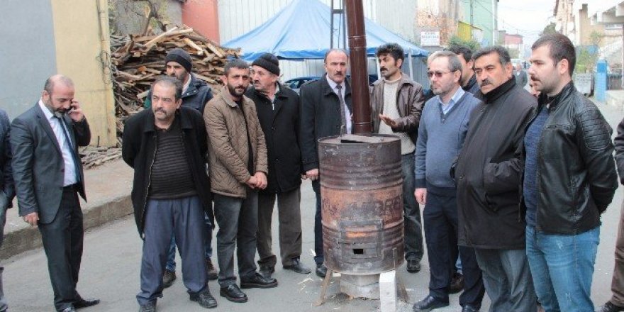 Uyuşturucu satıcılarına savaş açan mahallelinin soba başında nöbeti sürüyor