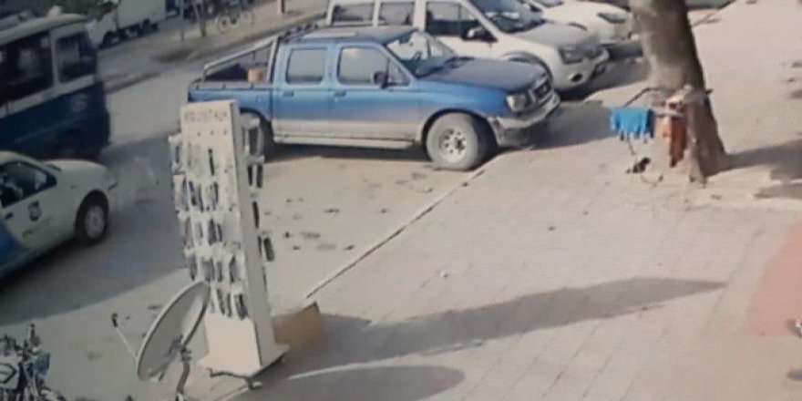 Tokat’ta kaza anı kamerada