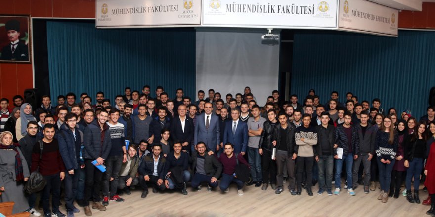 Altay, geleceğin mühendislerine deneyimlerini aktardı