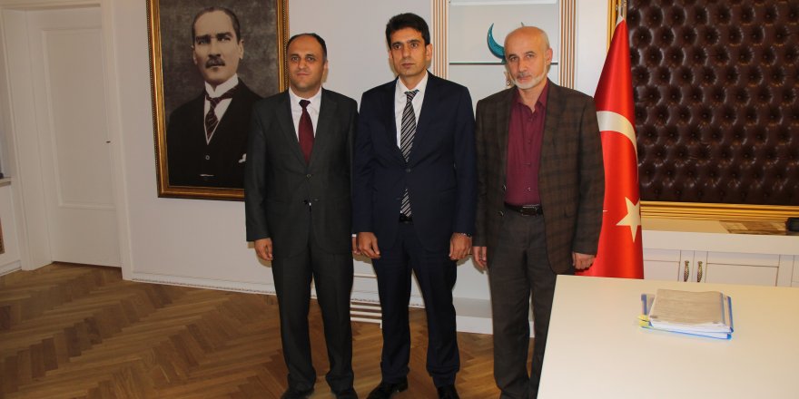 Başkan Özaltun'dan, İl Emniyet Müdürü Yaman'a ziyaret