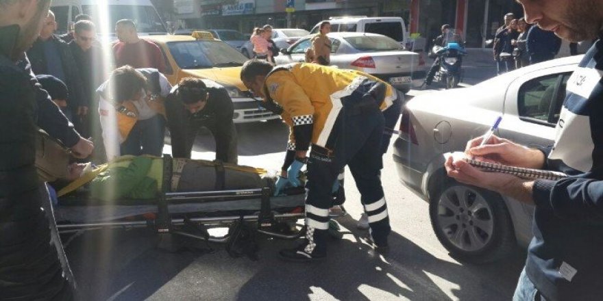 Denizli’de trafik kazası: 1 yaralı