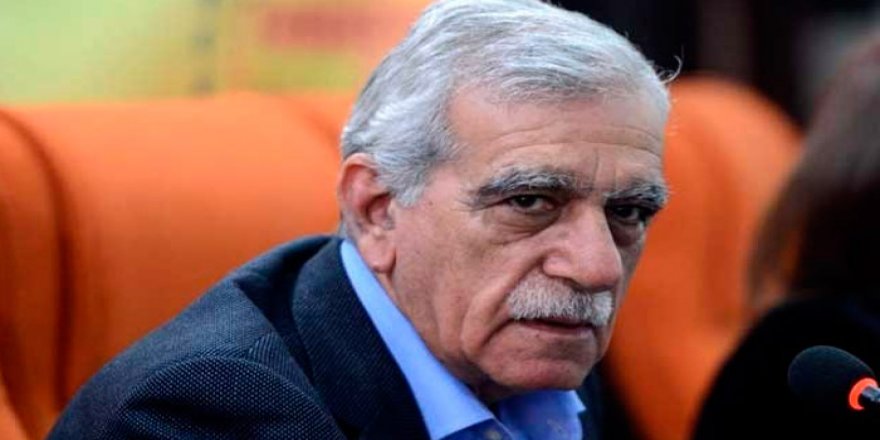 Ahmet Türk tutuklandı