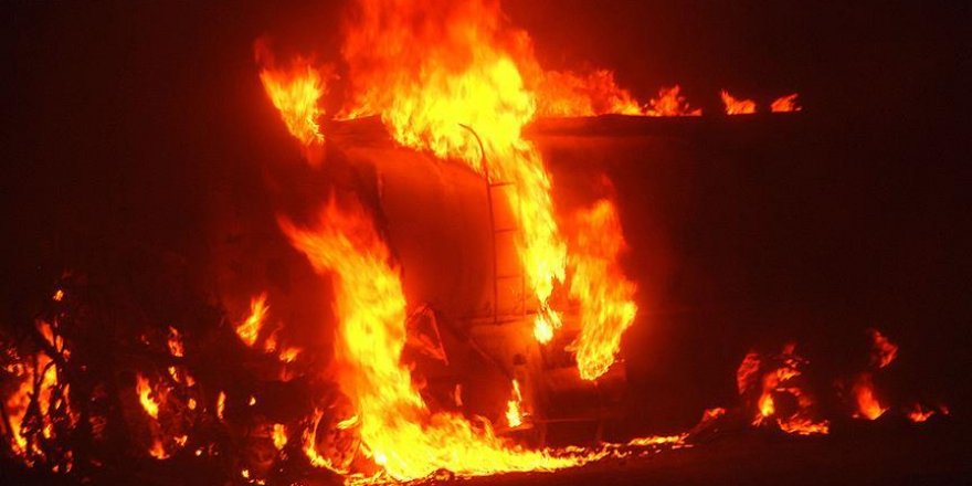 Yakıt tankeri patladı: 73 ölü, 100 yaralı