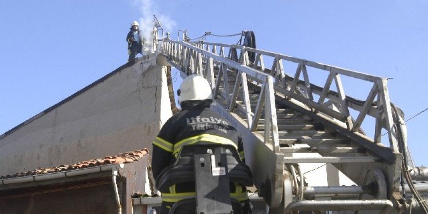 Tekirdağ’da korkutan yangın