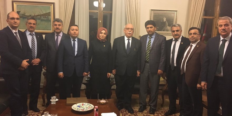 Derbent heyeti, Kültür ve Turizm Bakanı Avcı'yı ziyaret etti