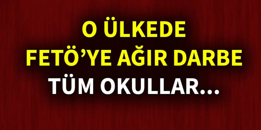 Çad'daki tüm FETÖ okulları Maarif Vakfına devrediliyor