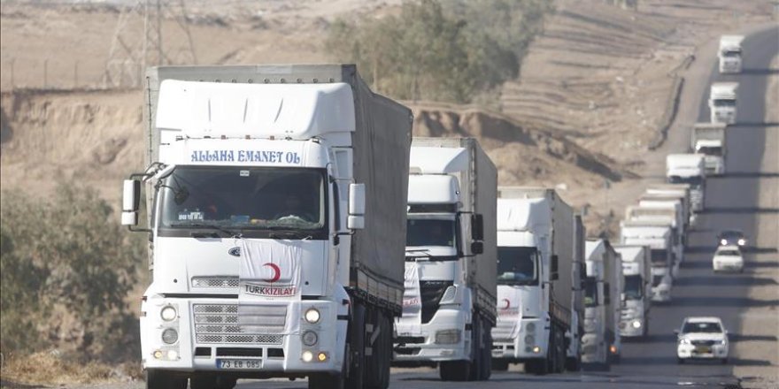 Türk Kızılayı ve AFAD'dan Musullu sivillere büyük yardım