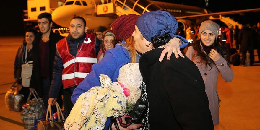 Ahıska Türklerinin dördüncü kafilesi Türkiye'de
