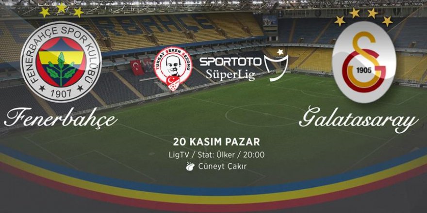 Süper Lig'de gözler derbiye çevrildi