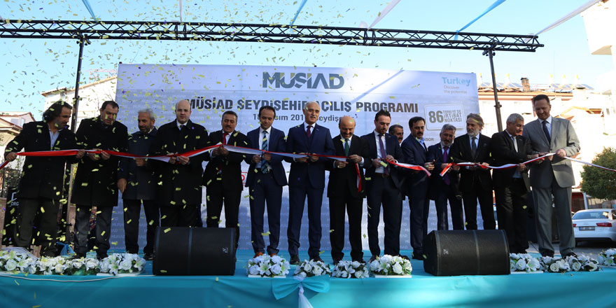 MÜSİAD Seydişehir Şubesi açıldı