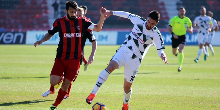 Atiker Konyaspor'un en skoreri Riad Bajic