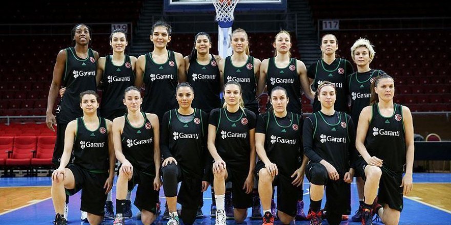 Kadın basketbolcular Avrupa Şampiyonası vizesini aldı