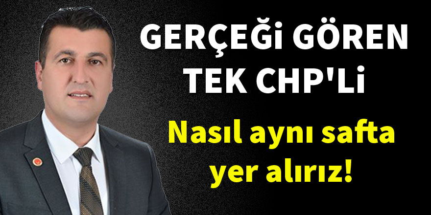 HDP gerçeğini gören tek CHP'li Erdoğan Yeşil