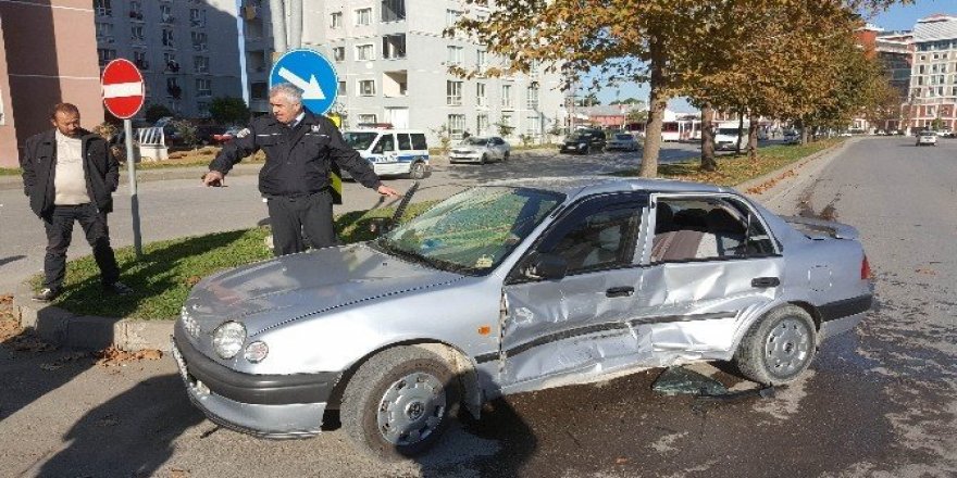 Trafik kazası: 3 yaralı