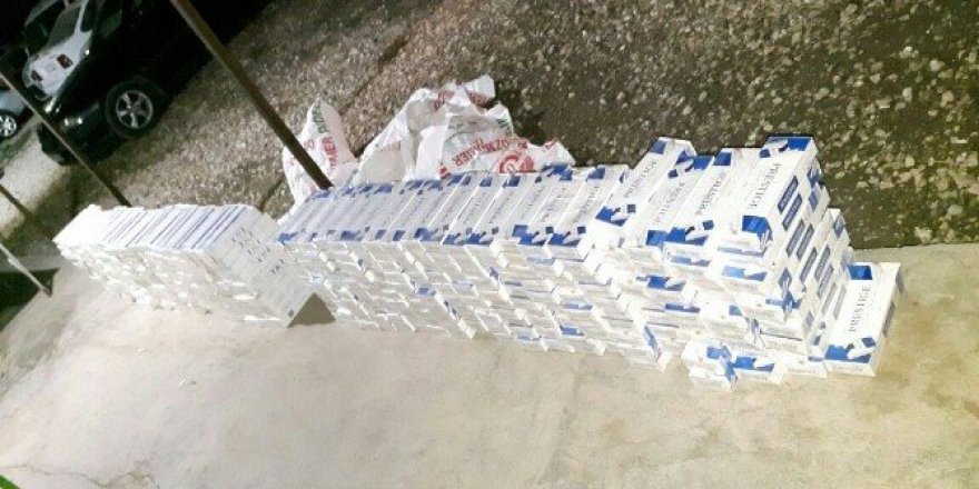 Şanlıurfa’da 138 bin paket kaçak sigara ele geçirildi