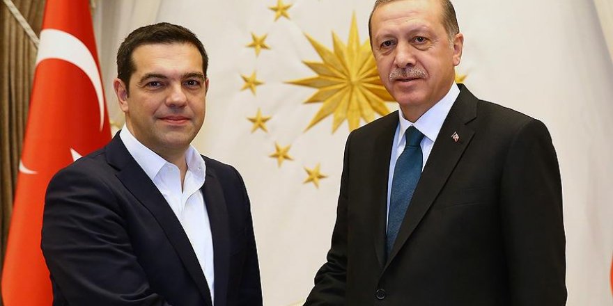 Cumhurbaşkanı Erdoğan ile Çipras Kıbrıs'ı görüştü