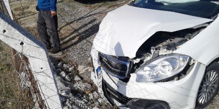 Tekirdağ’da işçi servisi ile otomobil çarpıştı: 5 yaralı
