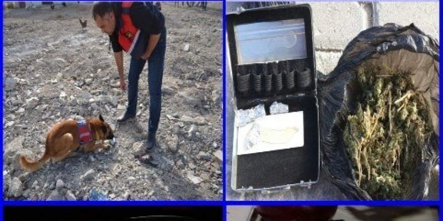 Denizli’de uyuşturucu operasyonu: 9 gözaltı