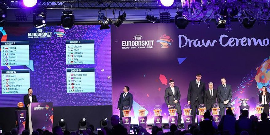 2017 Avrupa Basketbol Şampiyonası'nda rakipler belli oldu