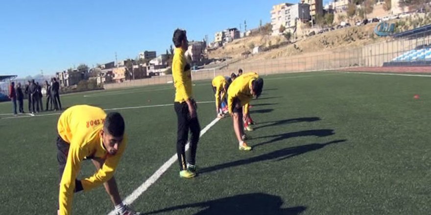 Şırnak’ta 8 ay aradan sonra ilk antrenman