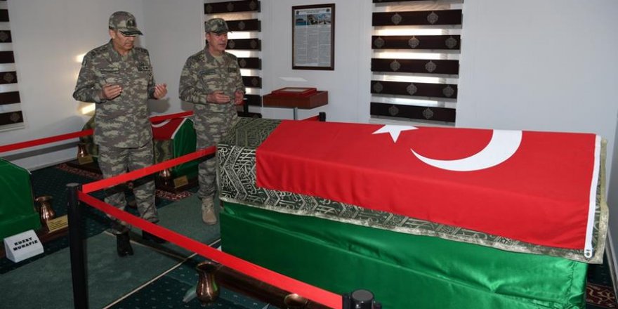 Genelkurmay Başkanı Akar'dan Süleyman Şah ziyareti