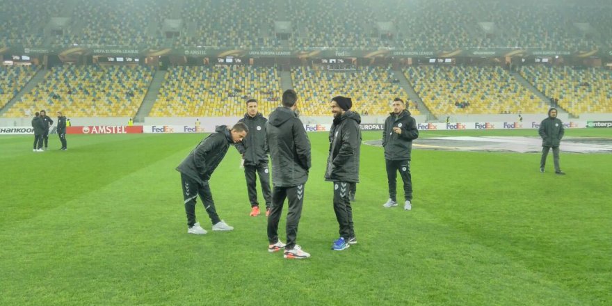 Konyaspor'un Shakhtar Donetsk maçı 11'i