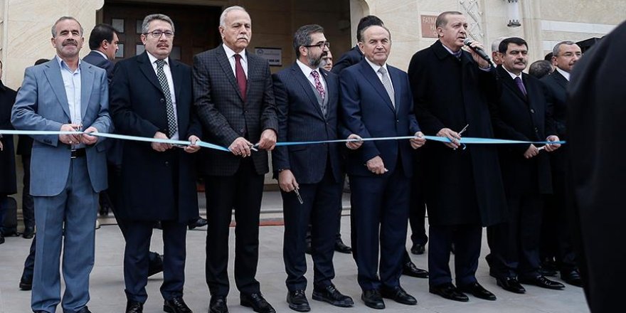 Cumhurbaşkanı Erdoğan cami açılışı yaptı
