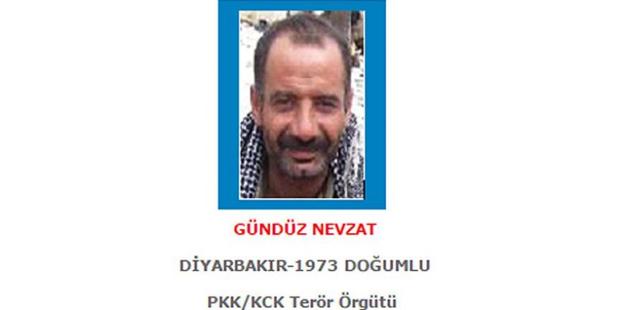 1 milyon 500 bin lira ödülle aranan terörist öldürüldü