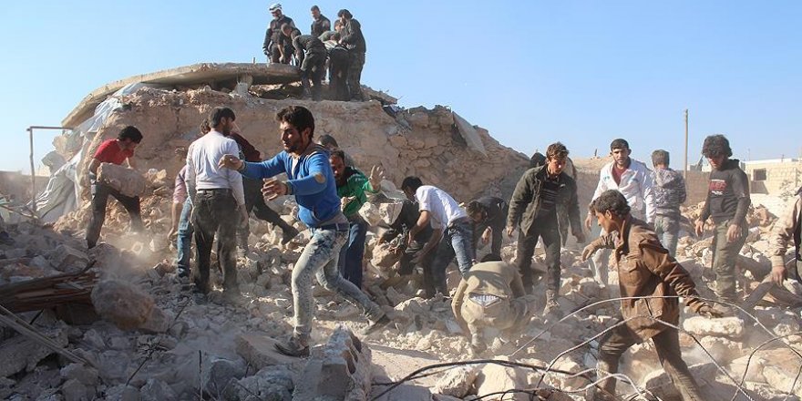 Halep'te yerleşim yerine saldırı: 7 ölü, 20 yaralı