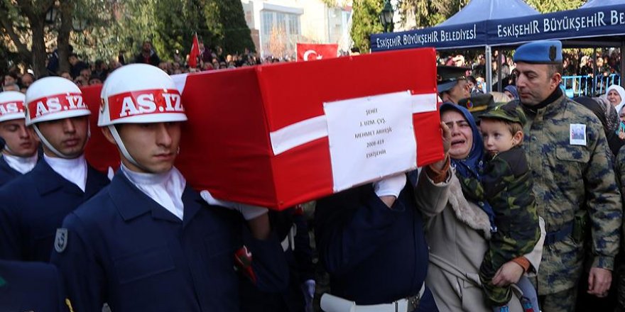 Şehit Piyade Uzman Çavuş Mehmet Arıyeşil toprağa verildi