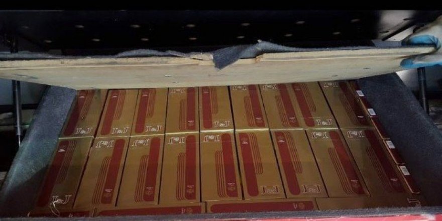 Şanlıurfa’da kaçak sigara ve nargile tütünü operasyonu